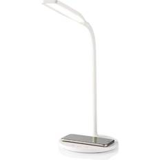 Techly LED Skrivebordslampe med 5,5 W Touchscreen og 15 W Qi-oplader Bordlampe