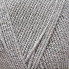 Silver Yarn King Cole Cotton Socks 4 Ply Silver 4768