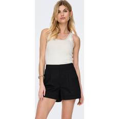 Only Linnen Only Onlsara Linne Topp Sharai Lace Tank Top Jrs - Vit
