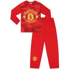 Football Club Red Camouflage Long Pyjama Set