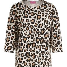 Betty Barclay Kläder Betty Barclay Leopard Print Jumper - Beige
