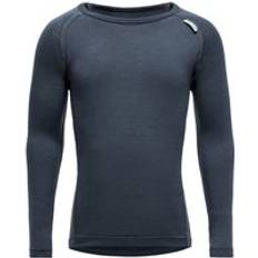Blå Svedundertøj Devold Breeze Merino Long Sleeve T-shirt