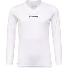 Langærmet t shirt hummel Hummel Essential Baselayer Langærmet T-shirt - Hvid