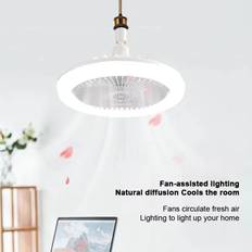 Tomtop Jms Modern Ceiling Fan with Light 2-In-1
