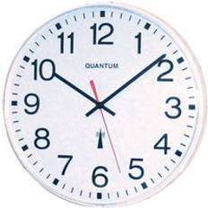 Quantum 2500 10' Round White Radio Controlled Wall Clock