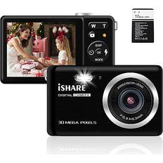 Digital Cameras iShare Small Digital Camera for Photography 30MP