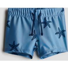 H&M Boys Printed Swimming Trunks - Blue