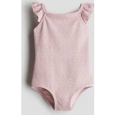 H&M Textured Swimsuit - Pink