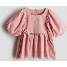 H&M Broderie Anglaise Blouse - Pink