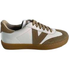 Victoria Sneakers Med Beige Lärdetaljer - Beige