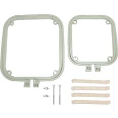 Embroidery Hoops & Frames Goolrc Double Layer Embroidery Frame Stitch Hoop Stand