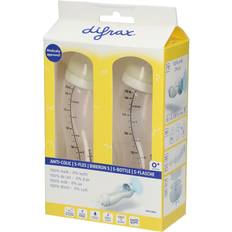 Biberons Difrax Biberon S Natural 250 ml Popcorn Duo 2 pièces