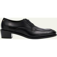 Derby Allen Edmonds Willy Chavarria Men's Jalisco Leather Cuban-Heel Derby Shoes - Black