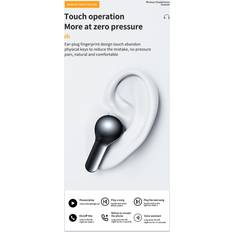 Andoer BT 5.3 Wireless Headphones Mini Smart Half In-Ear Sport Headset