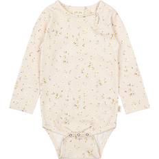 Petit Piao Bellis Body L/S Printed - Creme