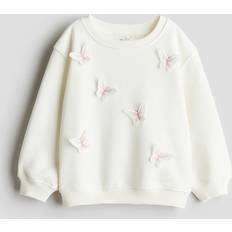 H&M Motif-Detail Sweatshirt - White