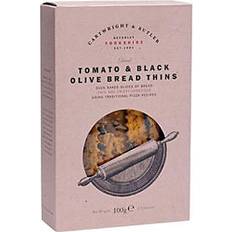 Biscuits Cartwright & Butler Tomato and Black Olive Bread Thins 100g