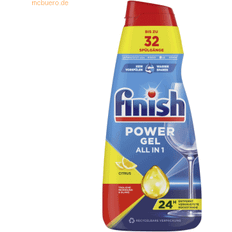 Finish Rensningskoncentrat Power Gel Citrus 650 ml