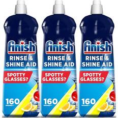 Finish Cleaning Equipment & Cleaning Agents Finish Dishwasher Rinse Shine Aid Pack of 3 800ml