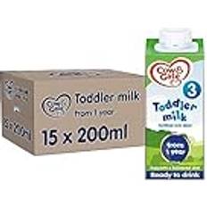 Vitamins K Baby Food & Formulas Cow & Gate and 1 to 2 Years Growing Up Milk 200 ml Pack of 15