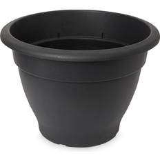 Verve Verve Verve Florus Black Bell Plastic Plant Pot 55cm x 40cm 60.5L