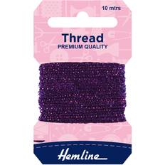 Glitter Thread 10m Wide Range Of Colors Avaliable Purple