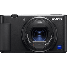 Digitalkameras Sony ZV-1A I Premium Kompaktkamera Schwarz, 2.7x opt. Zoom, Xtra Fine Selfie-Touchdisplay, WLAN