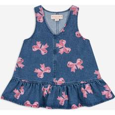 Konges Sløjd Magot Dress Bella Bow - Denim