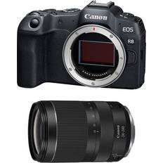 Canon Appareils Photo Sans Miroir Canon Appareil Photo Hybride EOS R8 + RF 24-240mm f/4-6.3 IS USM