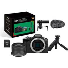 Canon Appareils Photo Numériques Canon EOS R50 24.2 MP Vid'o 4K Objectif RF-S 18-45mm