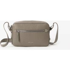 Tiger of Sweden Handbags Tiger of Sweden Kiva Crossbody Leather Bag - Grey Brown