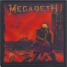 Patches & Appliqués Megadeth Peace Sells Iron On Patch One Size Noir/Rouge