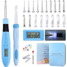 Crochet Hooks Inmaker Light Up Crochet Hooks Set 18in1