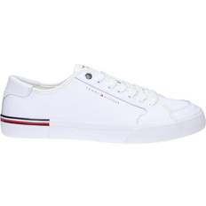 Tommy hilfiger skor man Tommy Hilfiger Core Corporate Vulc Leather - White