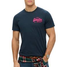 Superdry Clothing Superdry Embroidered Relaxed T-Shirt - Eclipse Navy