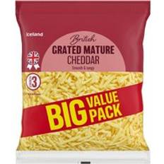 Cheeses Iceland Grated Mature Cheddar 500g