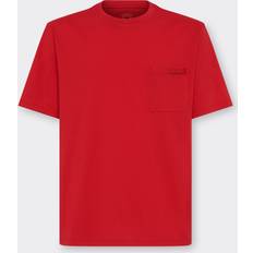 Ferrari Cotton T-shirt With Pocket - Racing Red