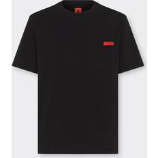 Ferrari Cotton T-shirt With Pocket - Black