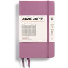 Pink Notepads Leuchtturm1917 Hardcover A6 Pocket 187 Numbered Page Notebook Dusty Rose Pink