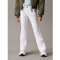 Calvin Klein White Trousers & Shorts Calvin Klein Mid Rise Flared Jeans