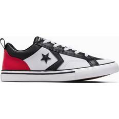 Converse Kids Pro Blaze Leather Trainers - Black/Red
