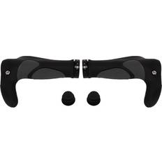 Cosy@home 2 Pcs Bike Handlebar Grips TPR Rubber Ergonomic Slip Prevention Replacement