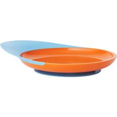 Spill Catcher Baby Bowl Blue Orange