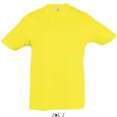Regent Barn T-Shirt 150g Med Logotyp - Lemon