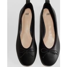 Girls ballet shoes H&M Bow-Detail Ballet Pumps - Black