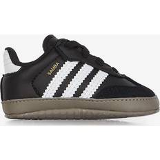 adidas Samba Kids Sko - Core Black/Cloud White/Blue Bird