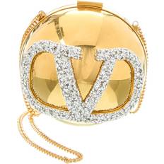 Valentino Crossbody Bags Valentino Signature Metal Crossbody - Vlogo