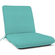 Chair Cushions Sunbrella Casual Cushion Solid Sunbrella Fabric 1-Piece Indoor Outdoor Club Cushion 22W x 44L Chair Cushions