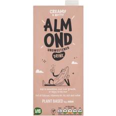 Milk & Plant-Based Drinks Asda Plant Based Almond Unsweetened Drink 1 Litre