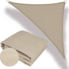 Tendalini a Vela Esto Tenda A Vela Parasole Triangolare 5x5x5 Bianco O Beige